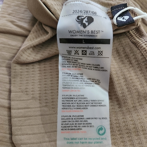 Women's Best Power Seamless Scrunch Regular Length Leggings Caribou Size Large - Picture 7 of 7